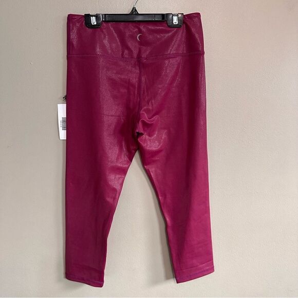 Zyia Lipgloss Metallic Plus Light n Tight Hi-Rise Capri 20" - Picture 3 of 7